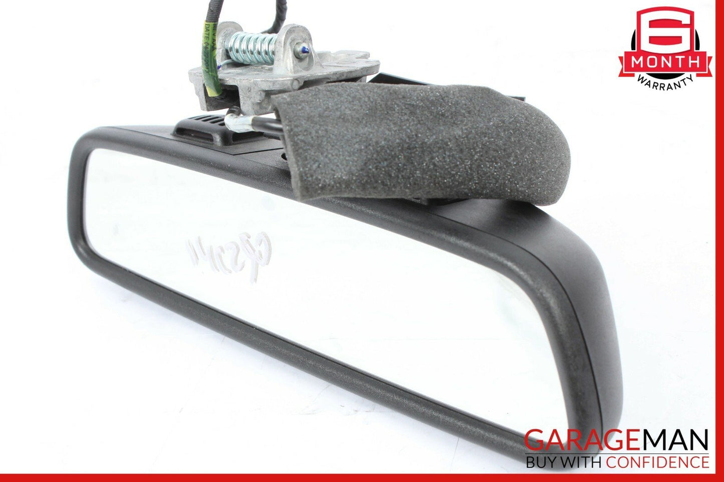 10-16 Mercedes W204 C250 E350 Interior Upper Rear View Mirror Black 2048104217