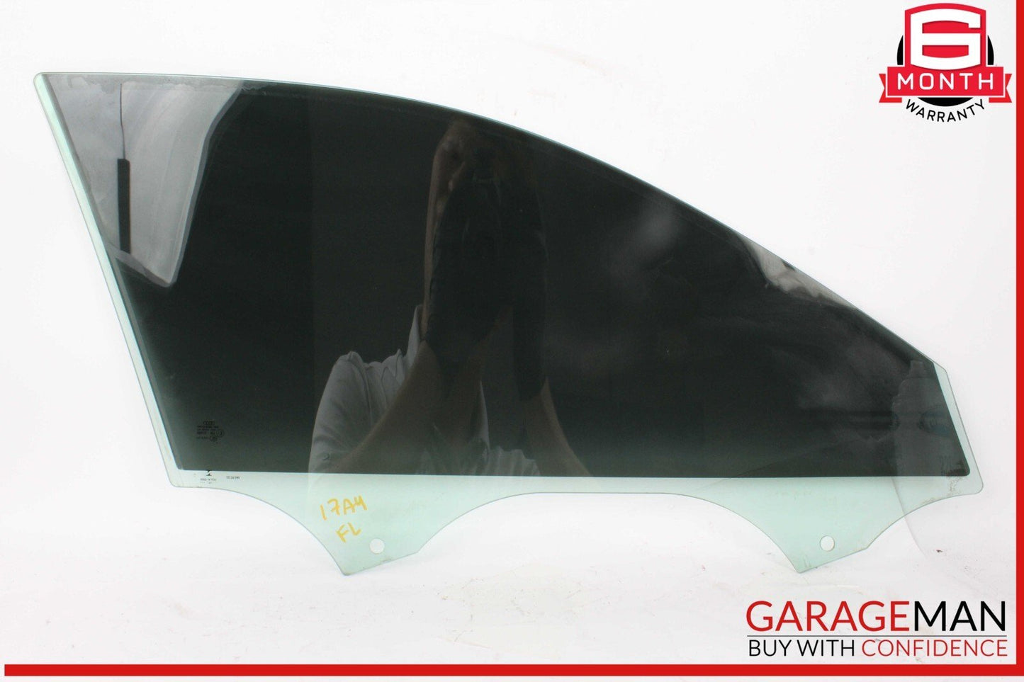 17-24 Audi A4 Front Left Driver Side Door Window Glass 8W0845201 OEM