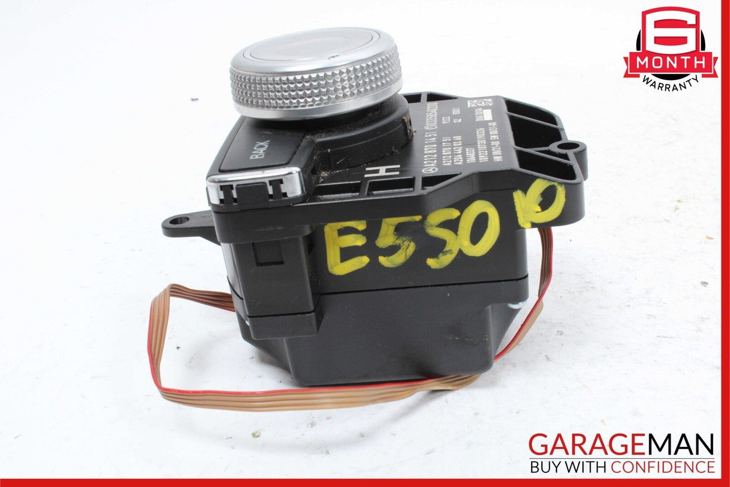 10-13 Mercedes W212 E550 E350 E63 Console Head Unit Multi Knob Controller Switch