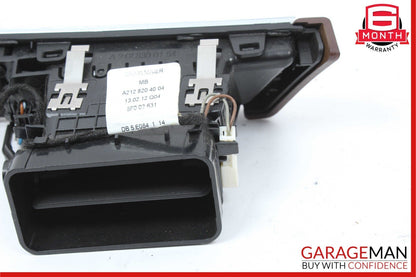 10-14 Mercedes W212 E350 E400 Dashboard Dash AC A/C Air Vent LeftÂ Trim Wood OEM