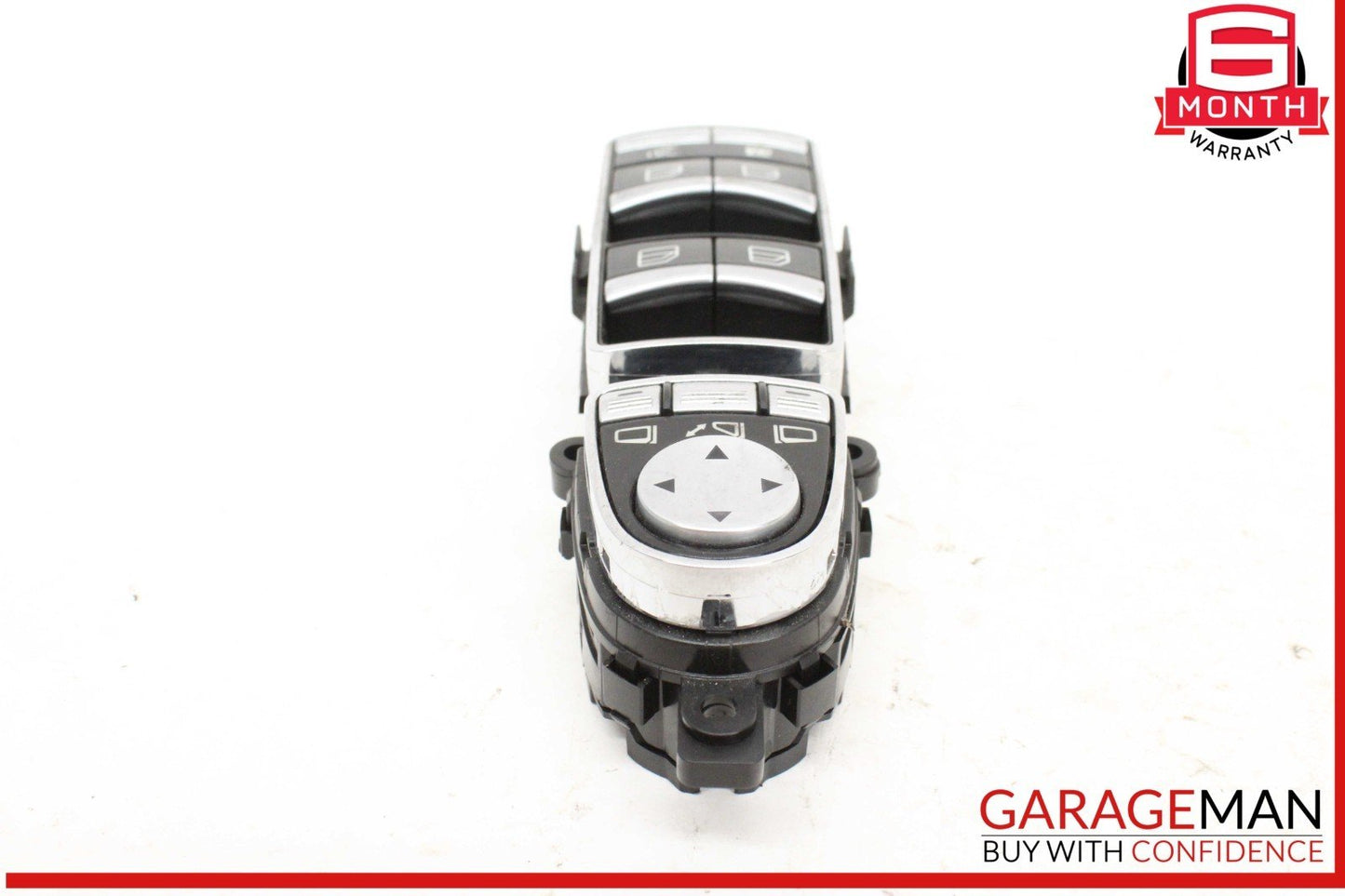 09-13 Mercedes W221 S550 S600 Front Left Side Window Control Switch Black OEM
