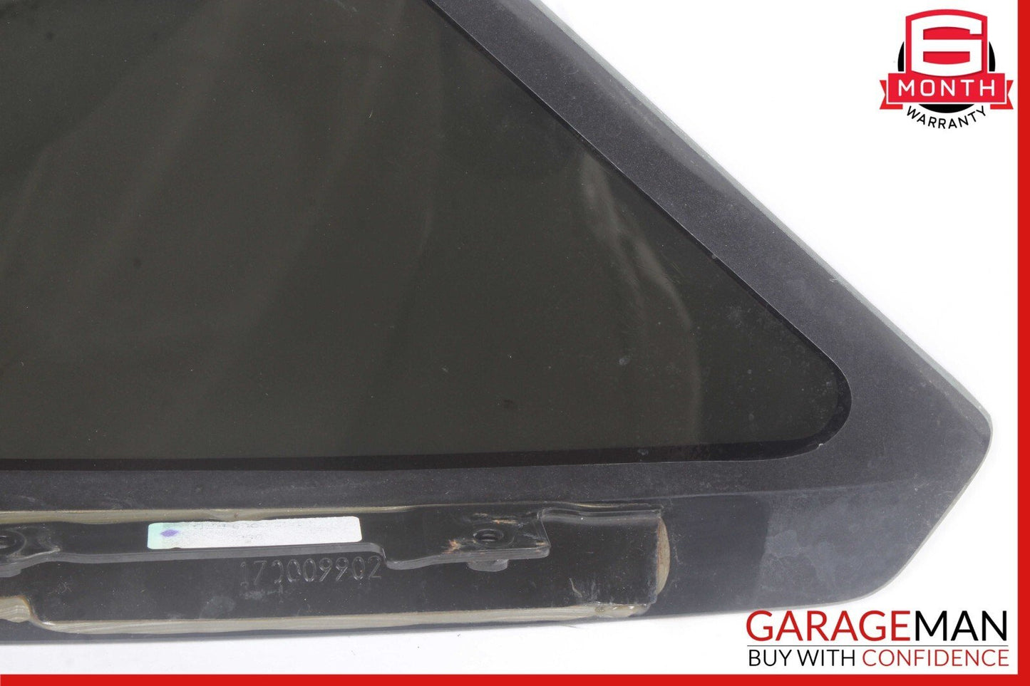 04-09 Cadillac XLR Rear Left Diver Side Quarter Window Glass 170009902 OEM
