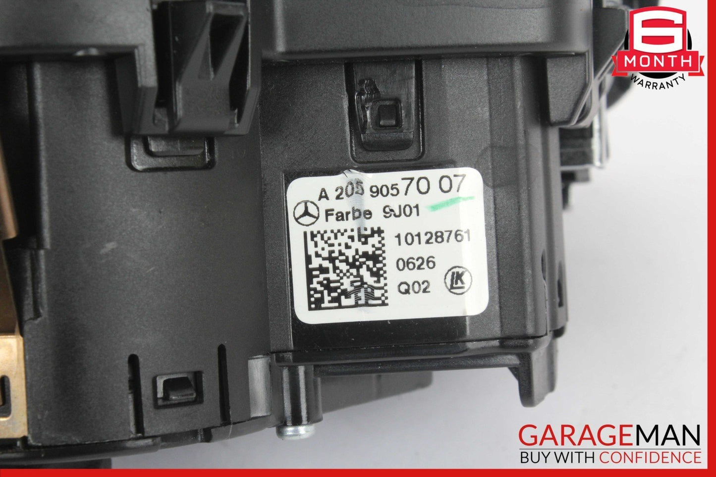 15-20 Mercedes W205 C300 Head Light Headlight Control Switch Trim Assembly Black