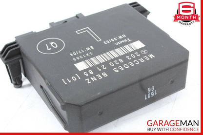 01-07 Mercedes W203 C230 C240 C320 Rear Left Door Control Module 2038202185 OEM