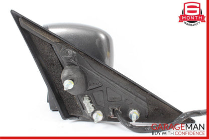 14-17 Maserati Ghibli Front Left Side Mirror Door Rear View Black OEM