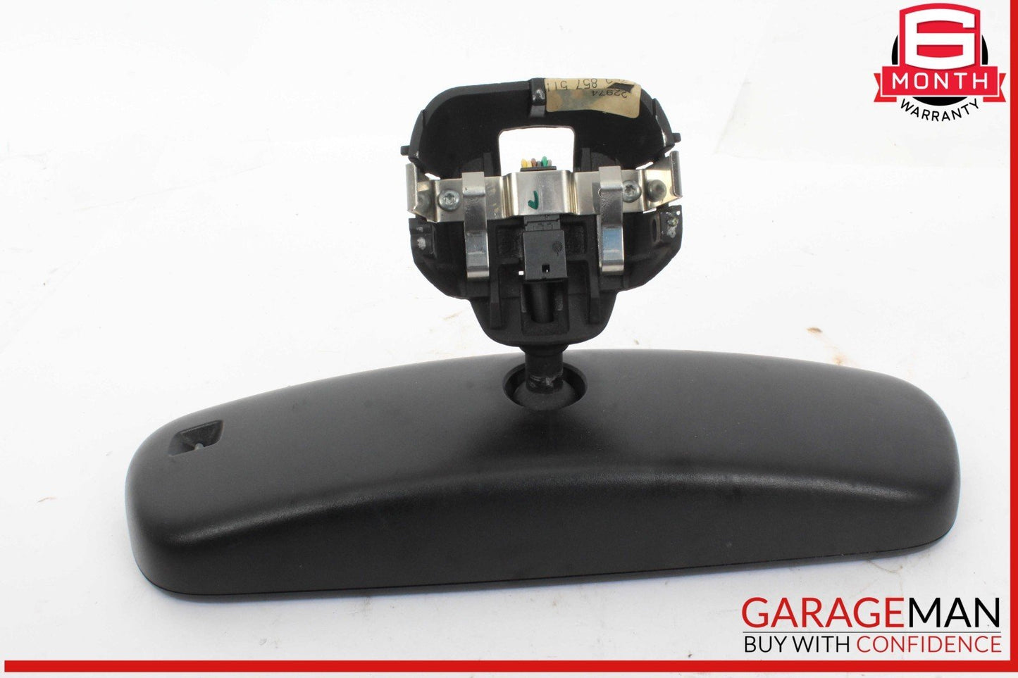 03-06 Porsche Cayenne 955 Interior Top Upper Rear View Mirror Black OEM