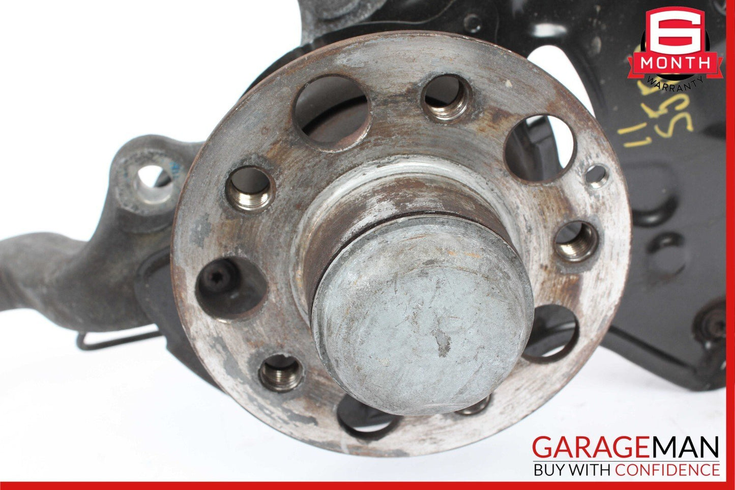 07-14 Mercedes W221 S550 CL550 RWD Front Left Wheel Carrier Spindle Knuckle Hub