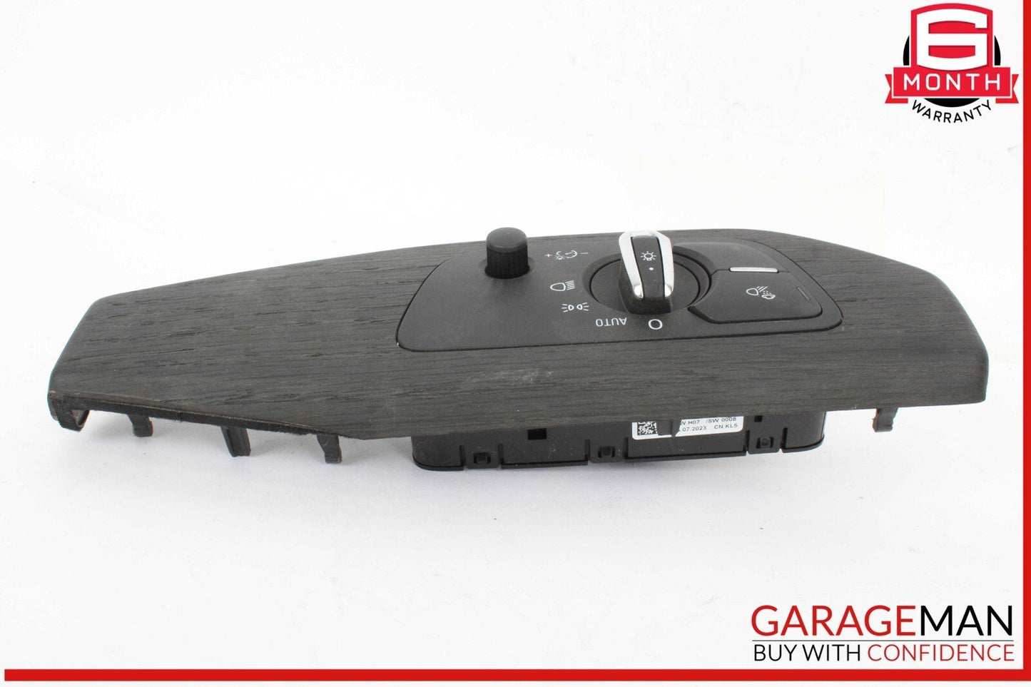 17-24 Audi A4 Front Left Driver Side Head Light Control Switch Black 4M0941531AS