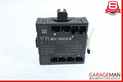 08-18 Mercedes W204 C63 AMG Front Right Side Door Control Module OEM