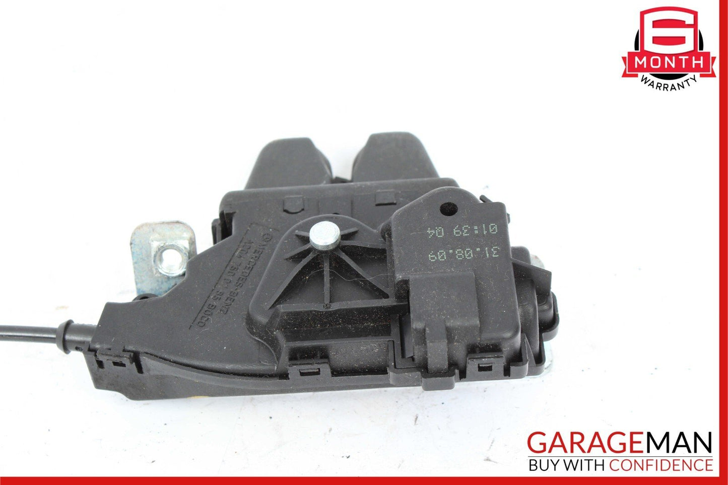 08-17 Mercedes W212 E350 Trunk Lid Latch Lock Actuator w/ Cylinder Lock Latch