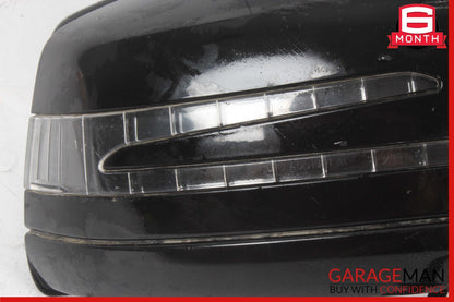 12-18 Mercedes W218 CLS500 Front Right Side Rear View Door Mirror w/ Blind Spot