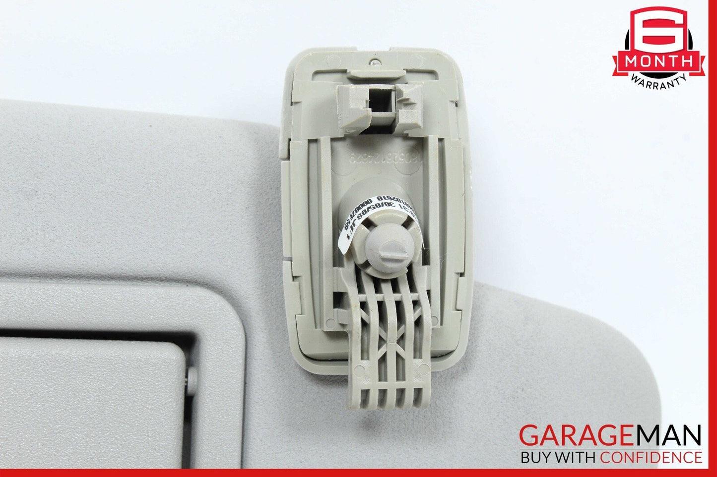 08-14 Mercedes W204 C300 Front Right Sun Visor Sunvisor Shade Grey OEM