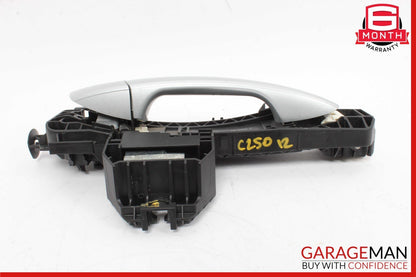 12-14 Mercedes W204 C250 C63 Sedan Right Exterior Door Handle Iridium Silver