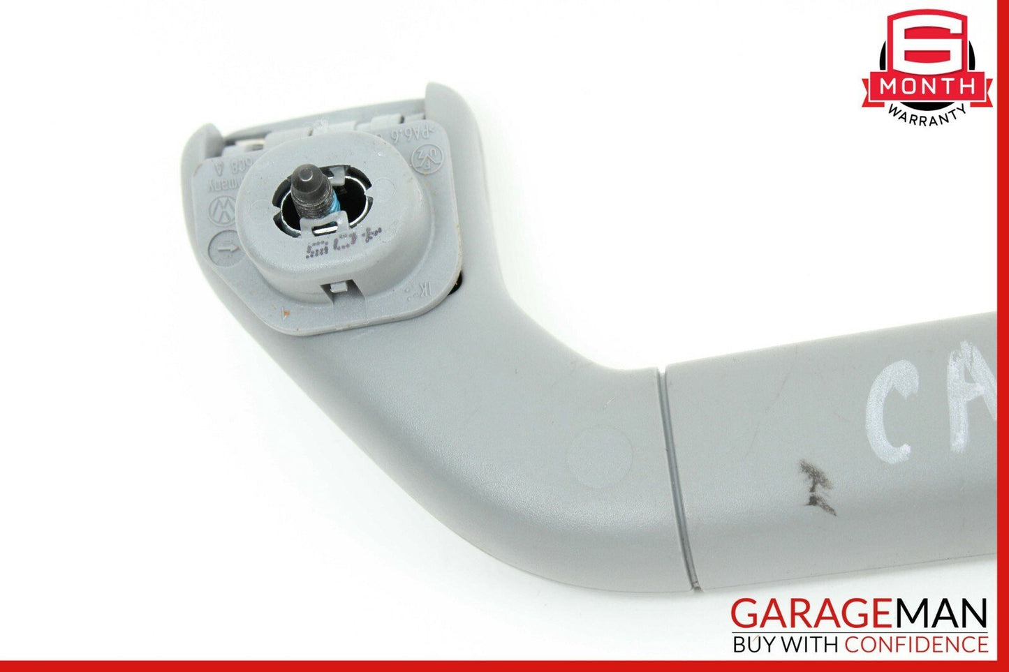 03-10 Porsche Cayenne 955 957 Rear Left Side Interior Top Roof Grab Handle Gray