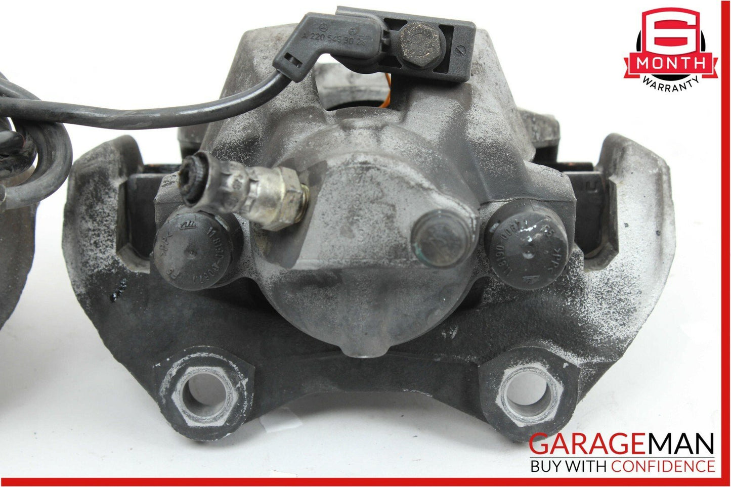 03-06 Mercedes R230 SL500 Rear Left & Right Side Brembo Brake Calipers Set OEM