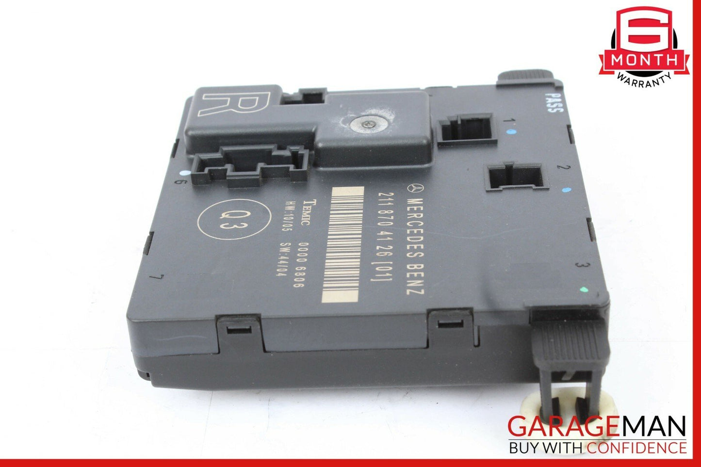 03-09 Mercedes W211 E350 E550 E63 AMG Rear Right Side Door Control Module Unit