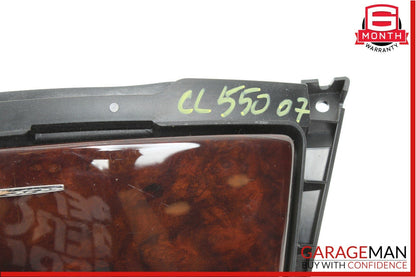 07-13 Mercedes W216 CL550 Dash Center Console Ashtray Ash Tray Trim Wood OEM