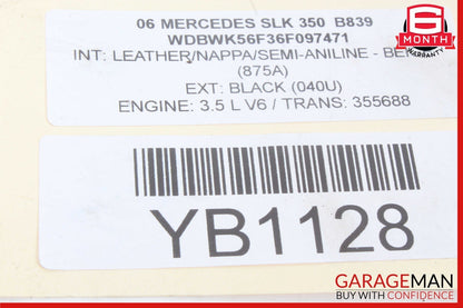 05-11 Mercedes R171 SLK350 Rear Left or Right Suspension Upper Control Arm OEM