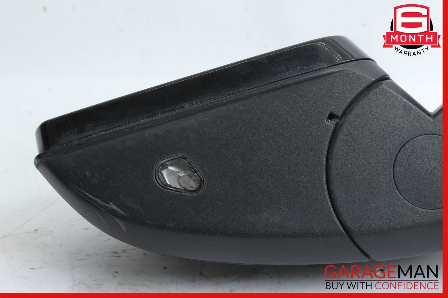 08-14 Mercedes W204 C250 C300 Front Left Side Mirror Rear View Door Black OEM