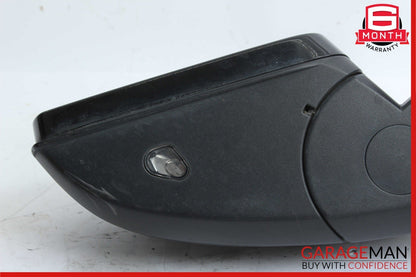08-14 Mercedes W204 C250 C300 Front Left Side Mirror Rear View Door Black OEM