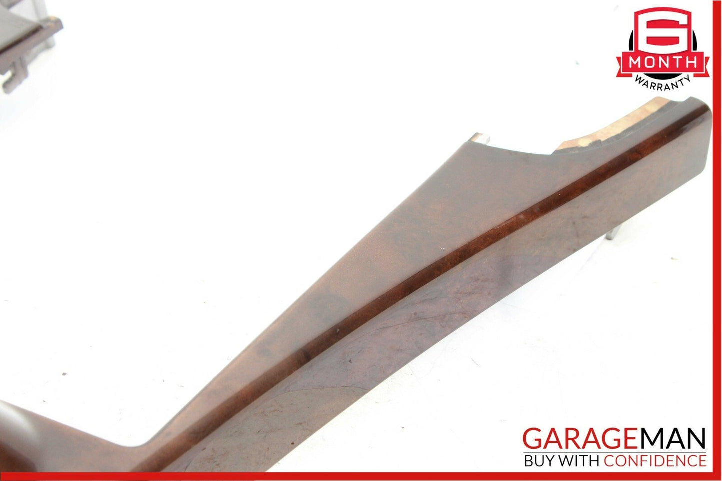 10-13 Mercedes W221 S550 Front Center Console Multi Function Trim Cover Wood OEM