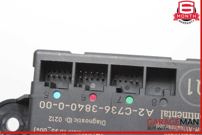 08-18 Mercedes W212 E350 C350 CLS550 Rear Right Side Door Control Module Unit