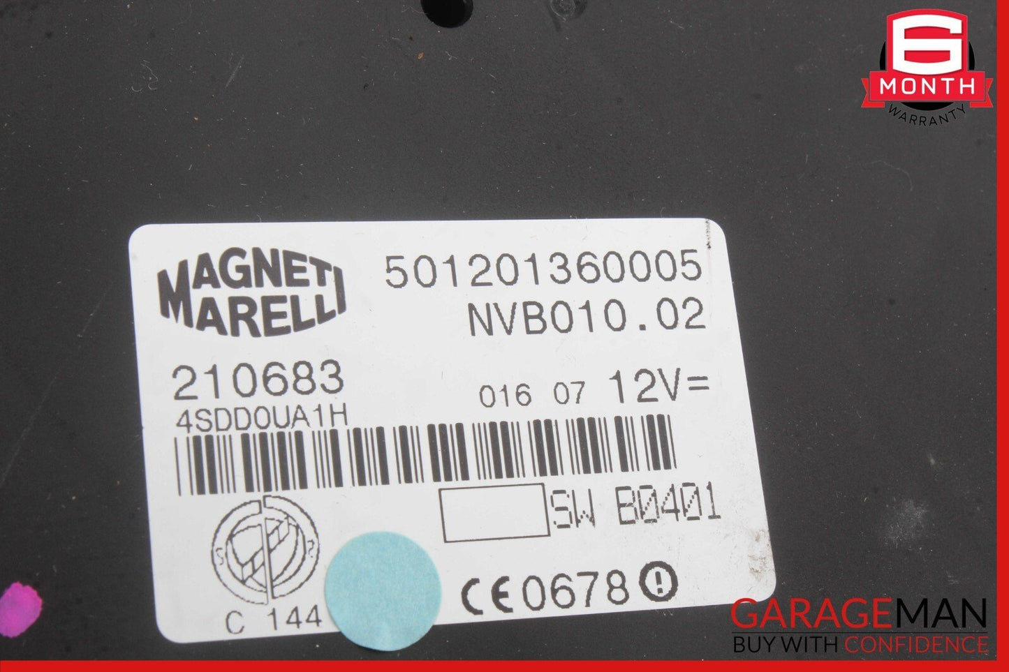 03-13 Maserati Quattroporte M139 Trunk Release Opener Control Module OEM