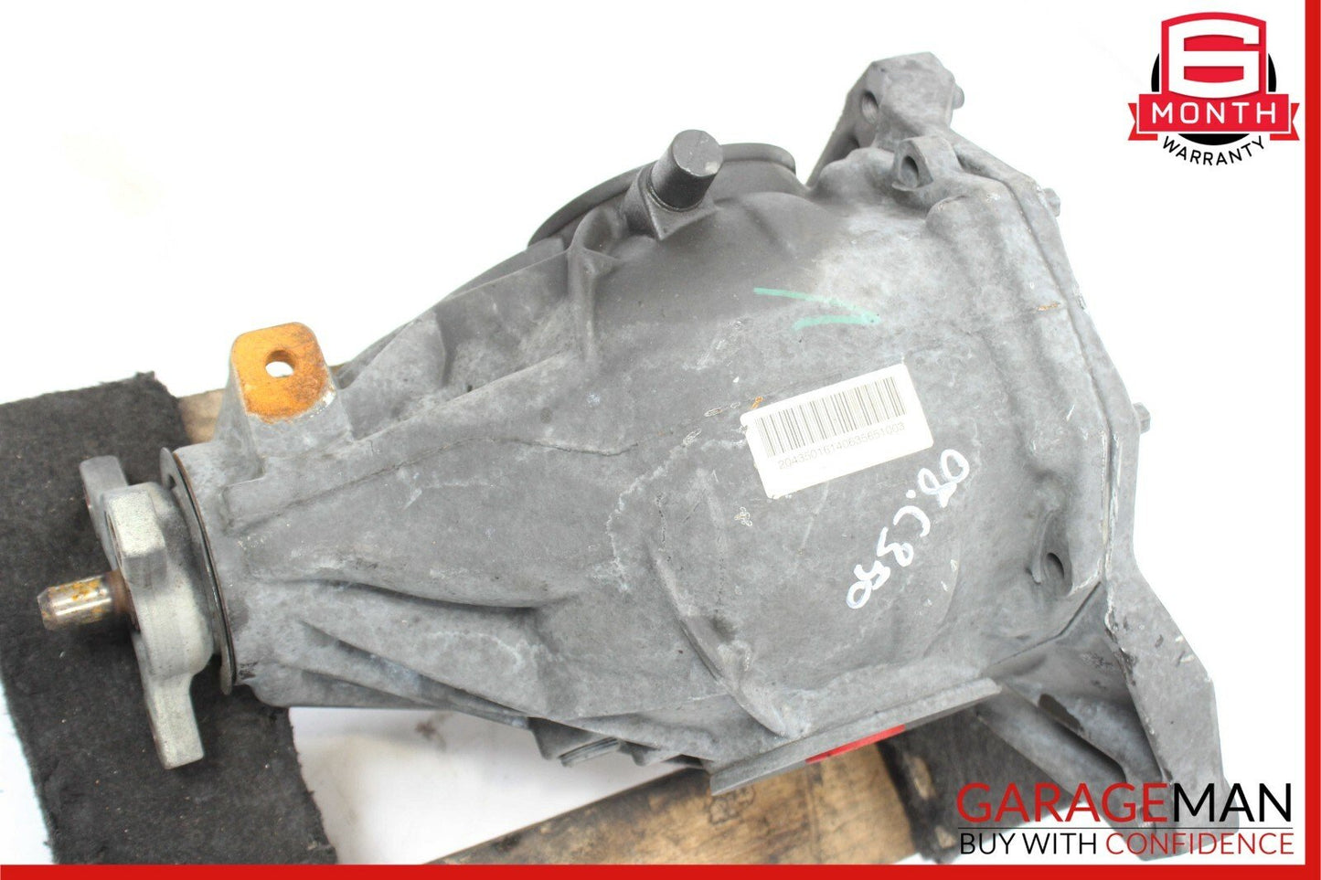 08-16 Mercedes C350 E350 RWD Rear Diff Differential Axle Carrier Gear Ratio 2.82