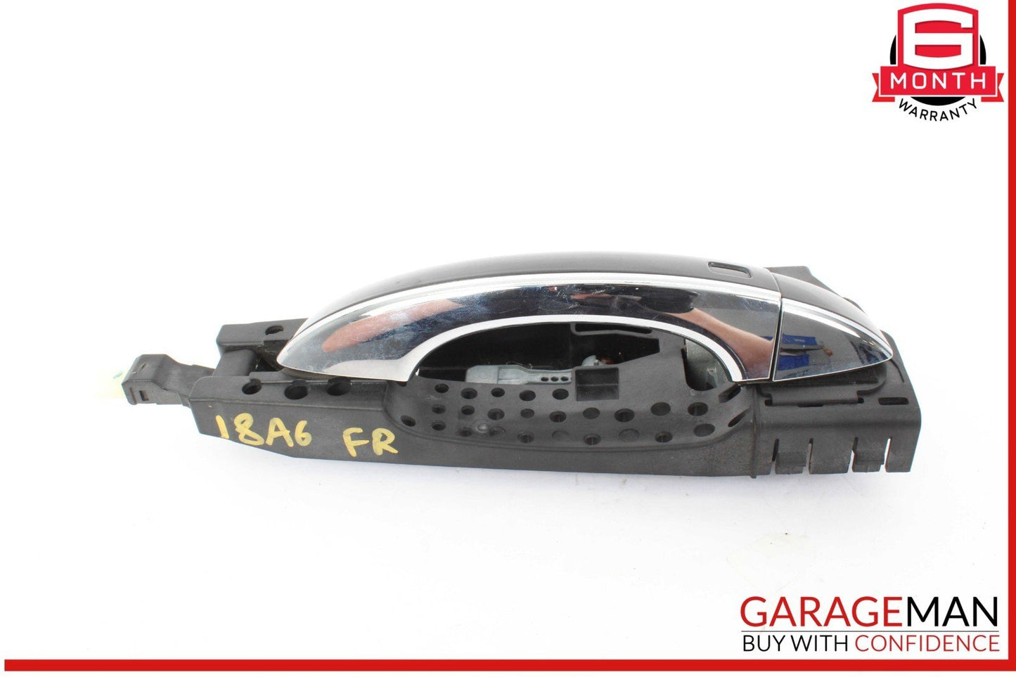 12-18 Audi A6 A7 Right Passenger Side Exterior Door Handle Black 4H0837886 OEM