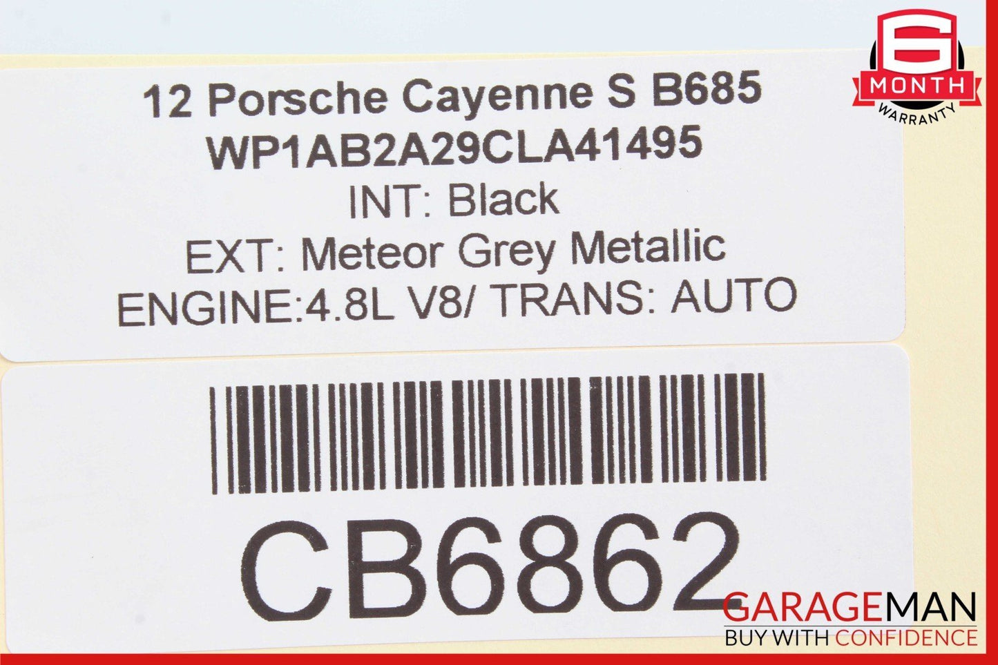 11-18 Porsche Cayenne 958 S Electronic Parking Brake Control Module OEM
