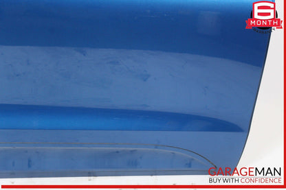 15-24 Porsche Macan 95B Front Right Passenger Side Door Shell Blue OEM