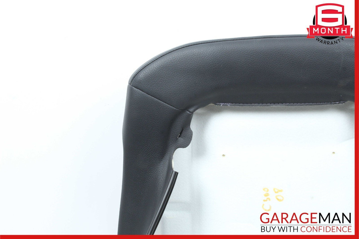 08-14 Mercedes W204 C300 C250 Front Left Top Upper Seat Cushion Black OEM