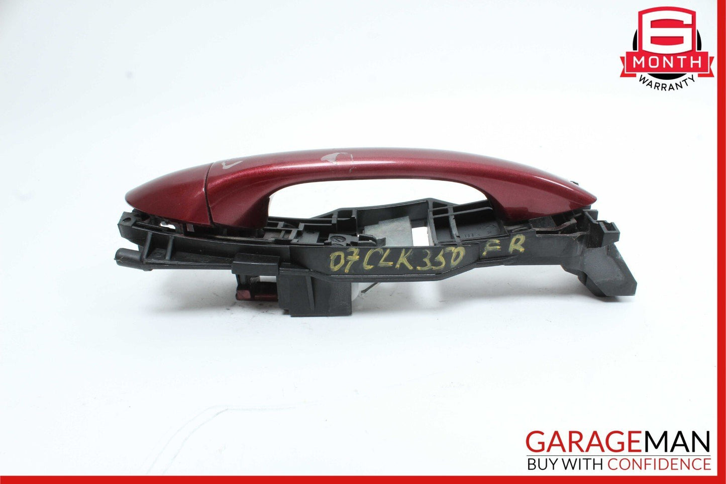 03-09 Mercedes W209 CLK320 CLK350 Front Right Side Exterior Door Handle Red