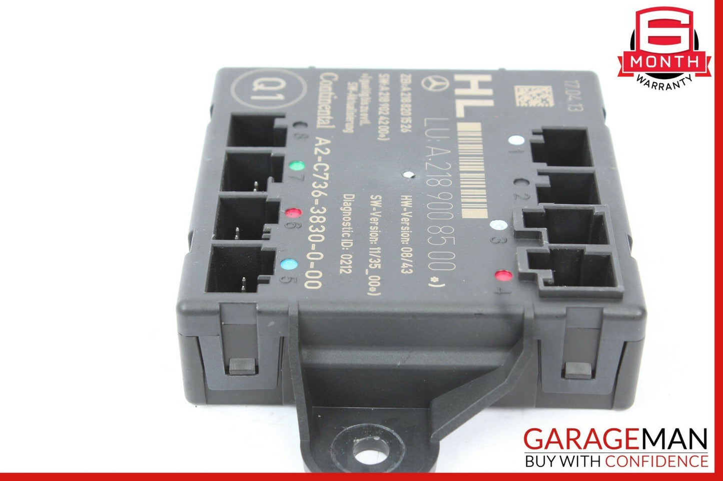 10-18 Mercedes W212 E350 C250 Front Left Passenger Side Door Control Module OEM