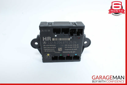 08-18 Mercedes W204 C300 GLK350 C250 Rear Right Side Door Control Module OEM