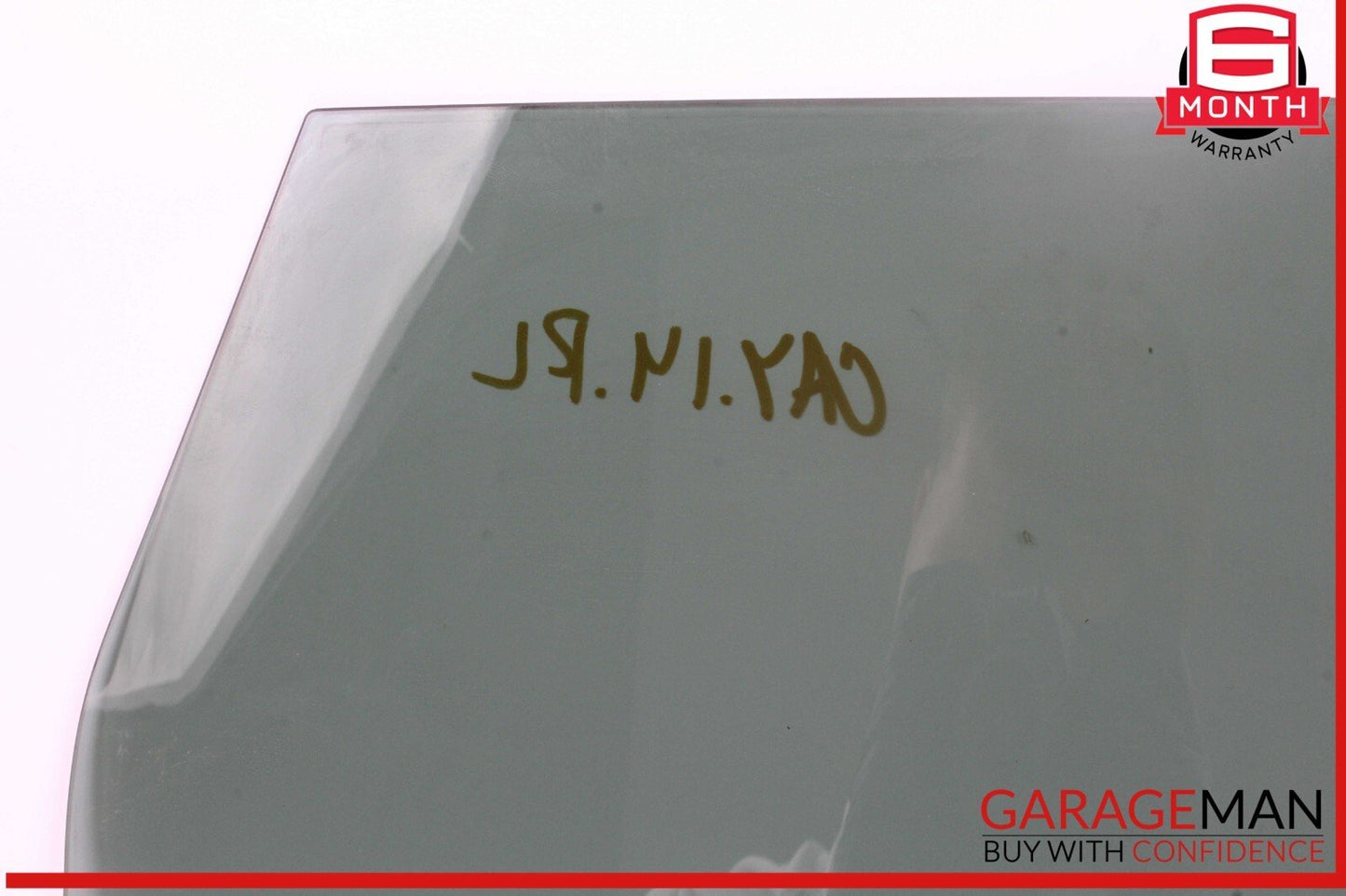 11-18 Porsche Cayenne 958 Rear Left Driver Side Door Window Glass OEM