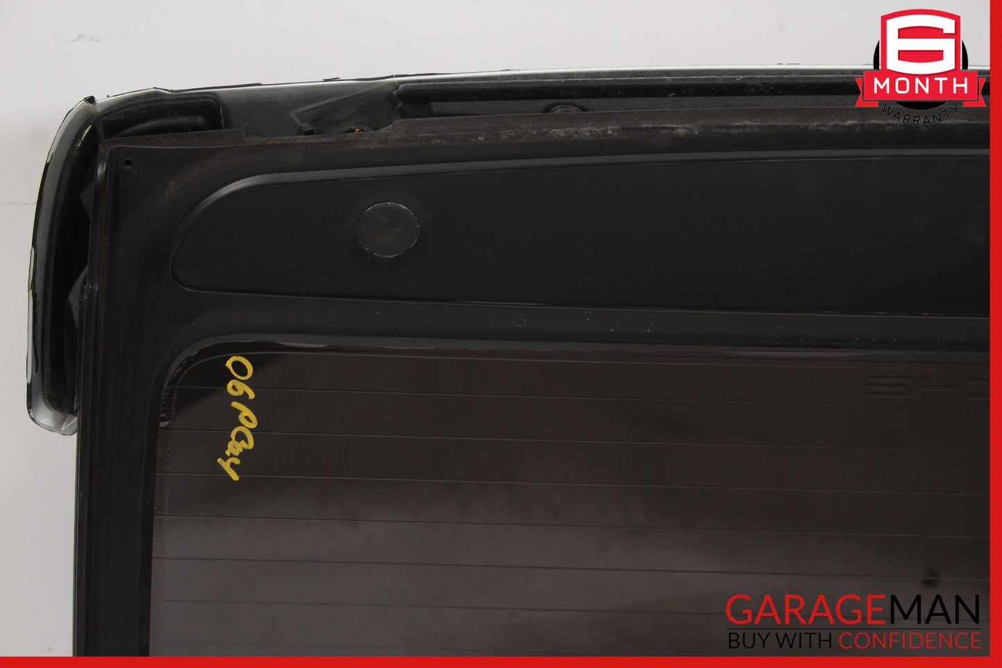 03-10 Porsche Cayenne 955 Rear Tailgate Lift Gate Window Glass Panel Assembly
