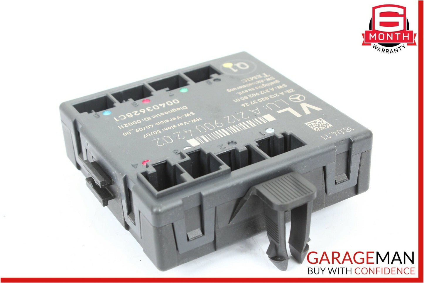 08-15 Mercedes W204 C250 C350 Front Left Driver Side Door Controller Module Unit