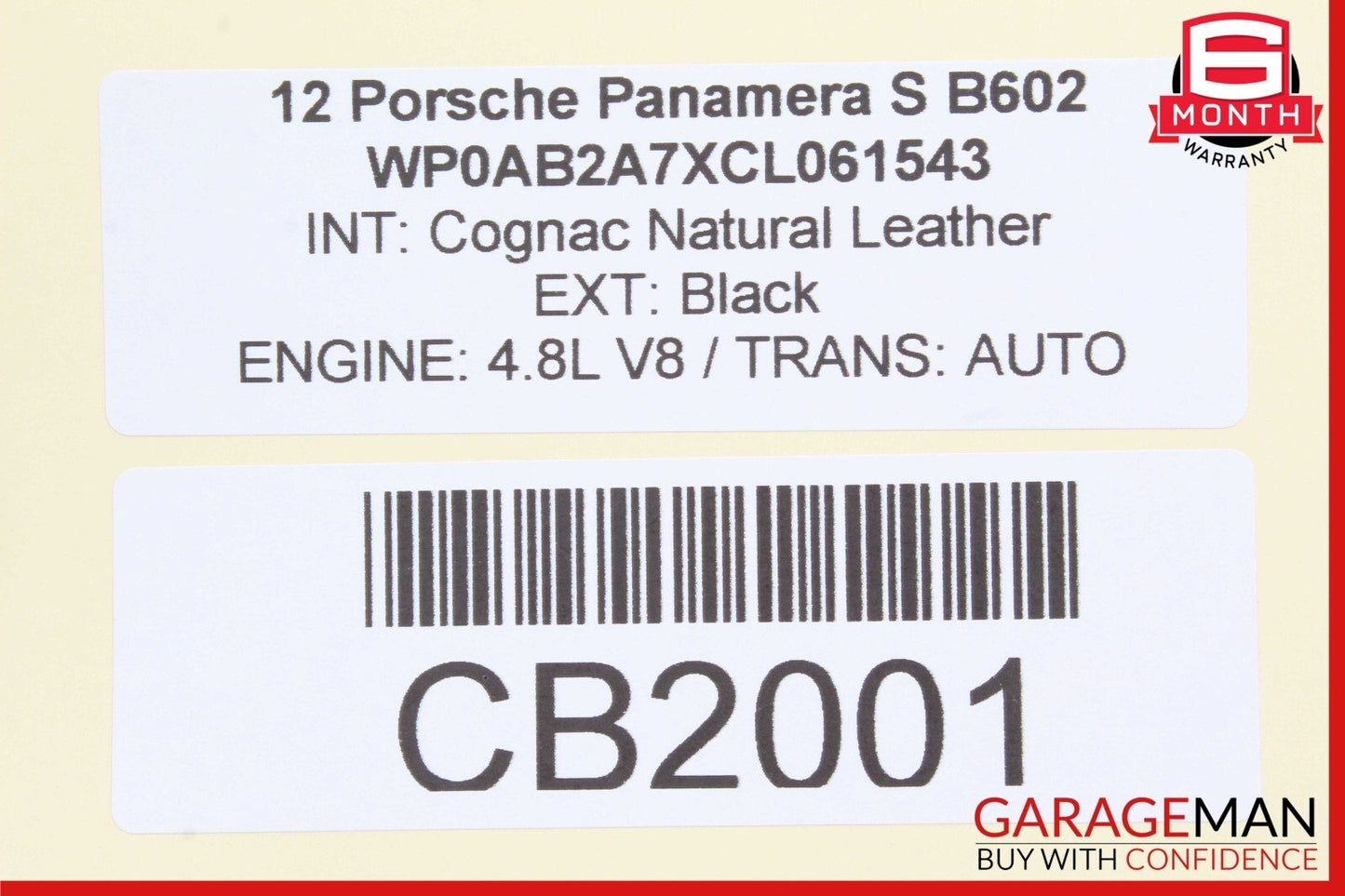 10-16 Porsche Panamera 970 Front Left Side Door Control Module Unit