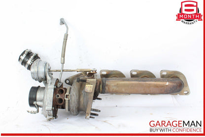 11-16 Mercedes X166 GL450 S550 Left Turbocharger Turbo Charger Manifold OEM