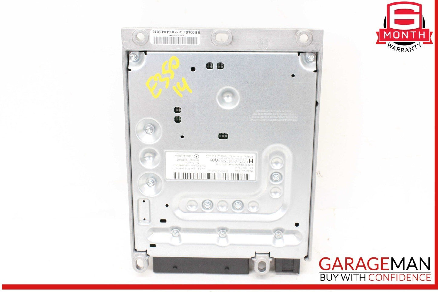 08-17 Mercedes W212 E350 E63 AMG Amplifier Amp Harman Becker 2129005213 OEM