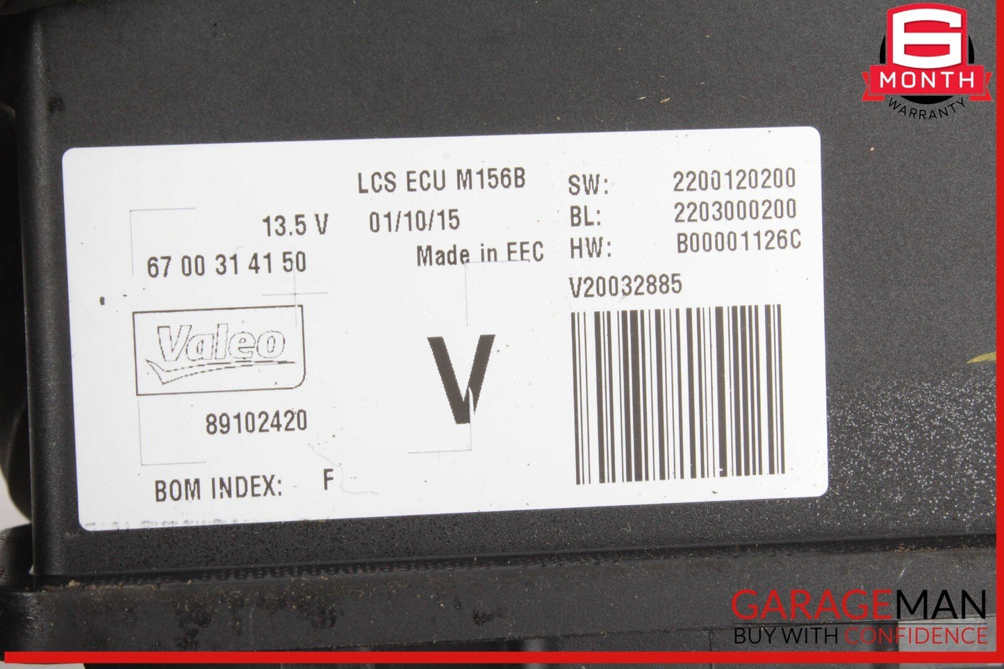 14-17 Maserati Quattroporte Headlight Head Light Lamp Control Module Unit OEM