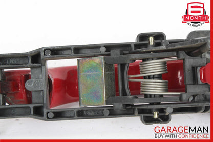 05-11 Mercedes R171 SLK350 Front Left Driver Side Exterior Door Handle Red OEM