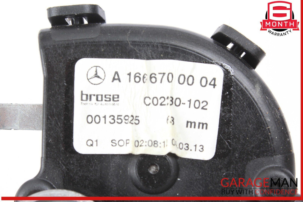 13-16 Mercedes X166 GL450 GL550 Rear Left Quarter Window Regulator Motor OEM