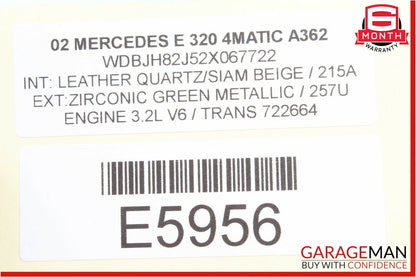 00-06 Mercedes E320 S600 CL500 CLK55 AMG Voice Recognition Control Module OEM