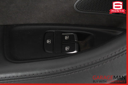 11-17 Audi A8 Interior Door Panel Rear Left Driver Side Black OEM