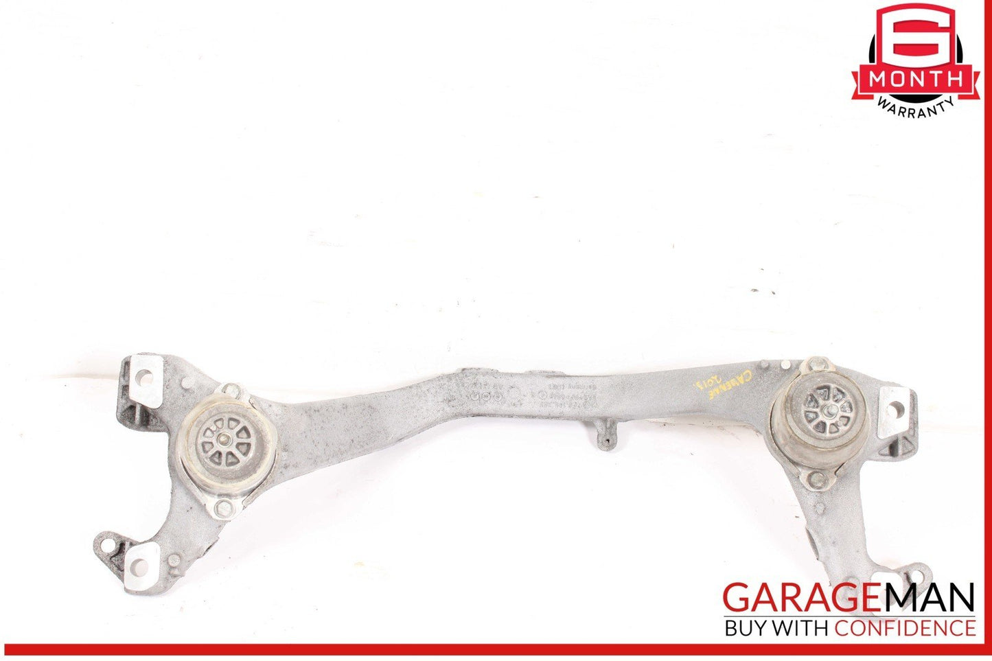 11-18 Porsche Cayenne 958 3.0L Front Engine Crossmember Mount Bracket OEM