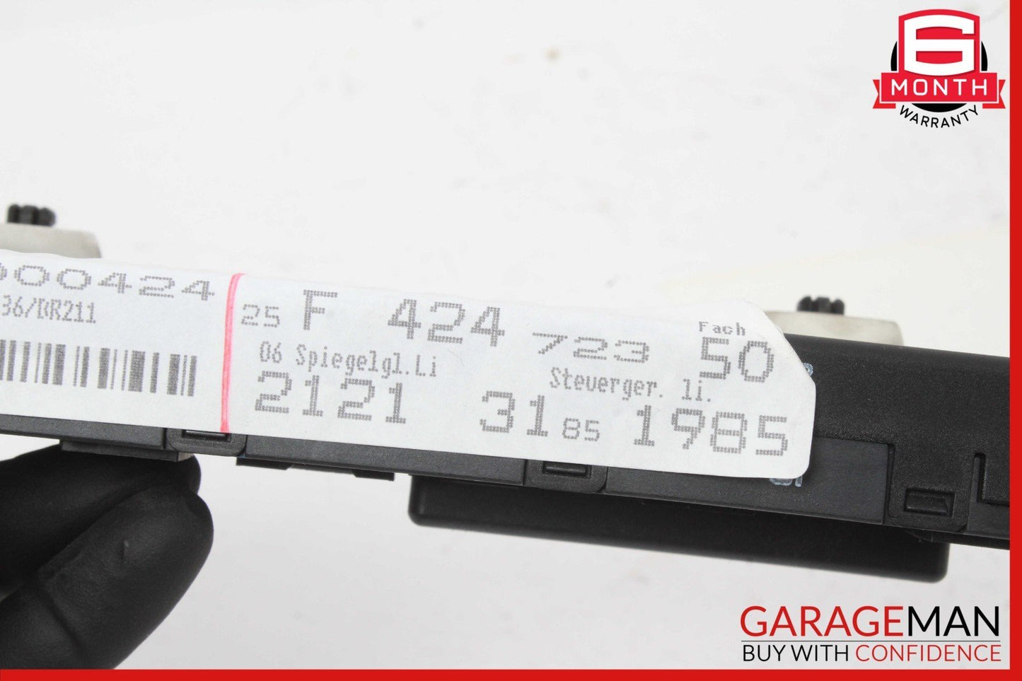 03-09 Mercedes W211 E350 E500 Front Left Side Door Control Module Unit OEM