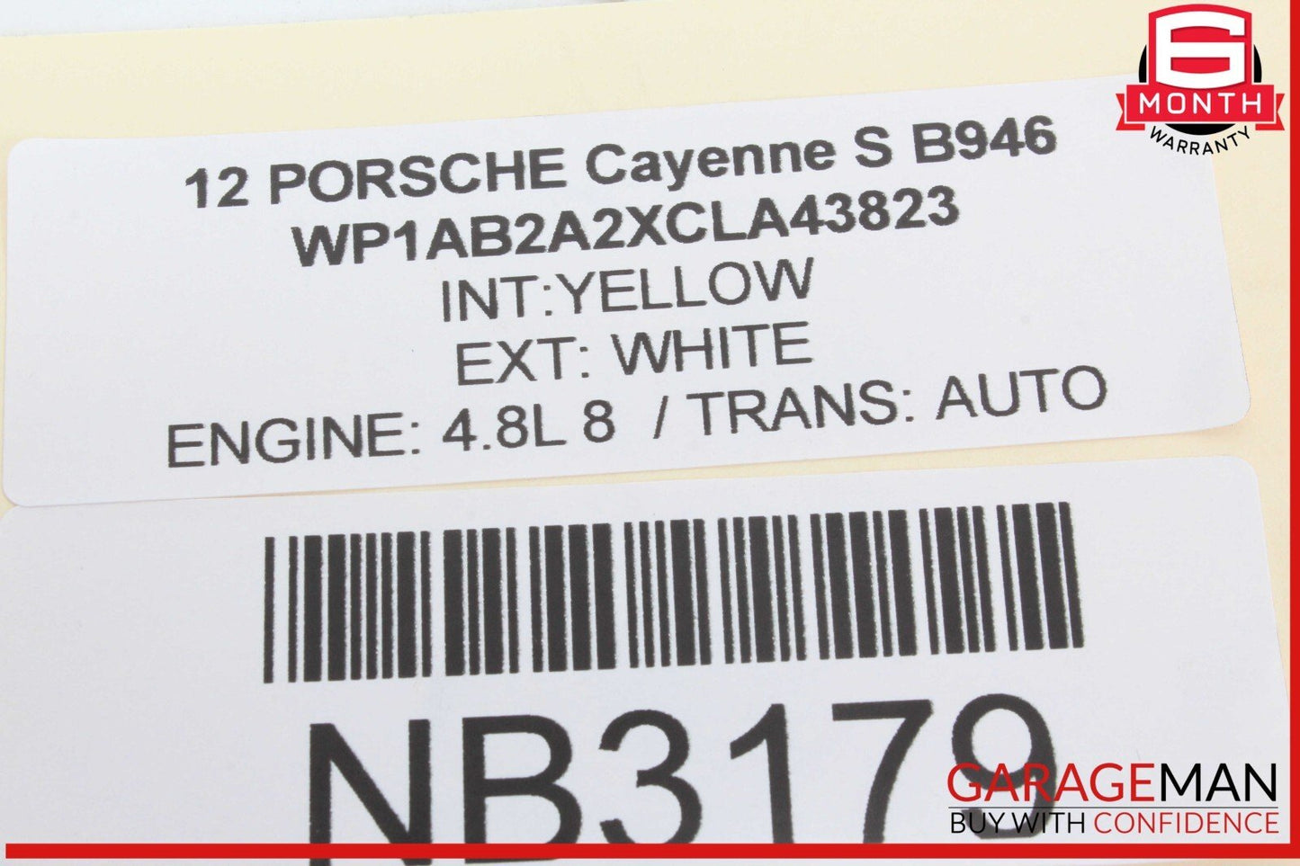 11-17 Porsche Cayenne S 958 Rear View Camera Control Module Unit 7P5907441B OEM