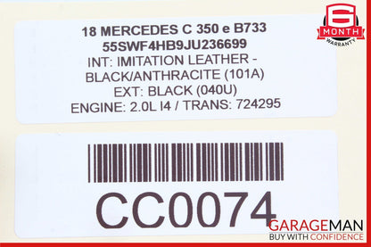 15-20 Mercedes W205 C300 C350e GLC350e M274 ECU ECM Engine Control Module Unit